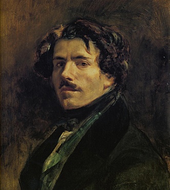 DELACROIX, Autoportrait au gilet vert, 1837, 65x54cm, Paris, Musée du Louvre Source: http://cartelfr.louvre.fr/cartelfr/visite?srv=car_not_frame&idNotice=8243
